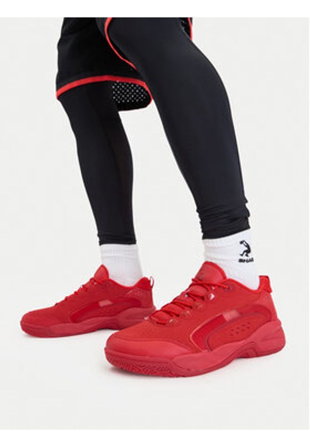 Shaq - SHAQ Sneakersy EO-GOLIATH AQ95071M-RZ Czerwony. Kolor: czerwony. Materiał: materiał