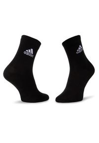 Adidas - adidas Zestaw 3 par wysokich skarpet unisex Light Crew 3pp DZ9394 Czarny. Kolor: czarny. Materiał: materiał #3