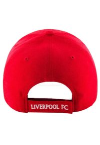 47 Brand - Czapka z daszkiem męska EPL FC Liverpool Cap. Kolor: czerwony. Materiał: akryl, wełna
