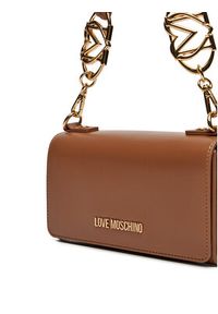 Love Moschino - LOVE MOSCHINO Torebka JC4051PP1MLF0201 Brązowy. Kolor: brązowy. Materiał: skórzane