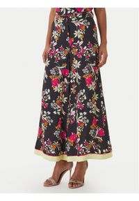 SIMONA CORSELLINI - Simona Corsellini Spodnie materiałowe P26CPPG00301 Czarny Regular Fit. Kolor: czarny. Materiał: wiskoza #1