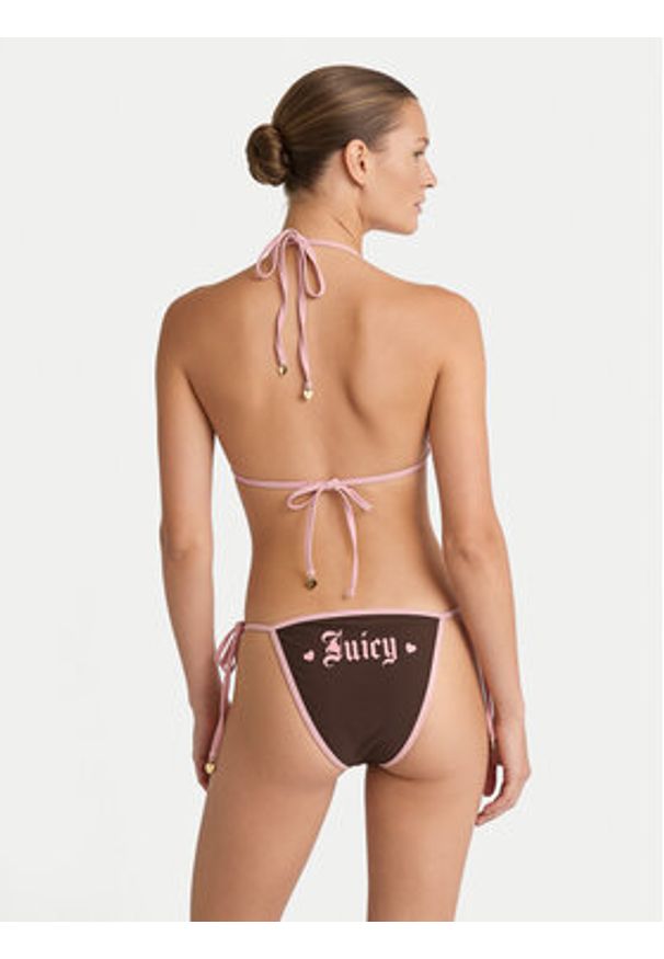 Juicy Couture Bikini Taihiti JCITS126201 Brązowy. Kolor: brązowy. Materiał: syntetyk