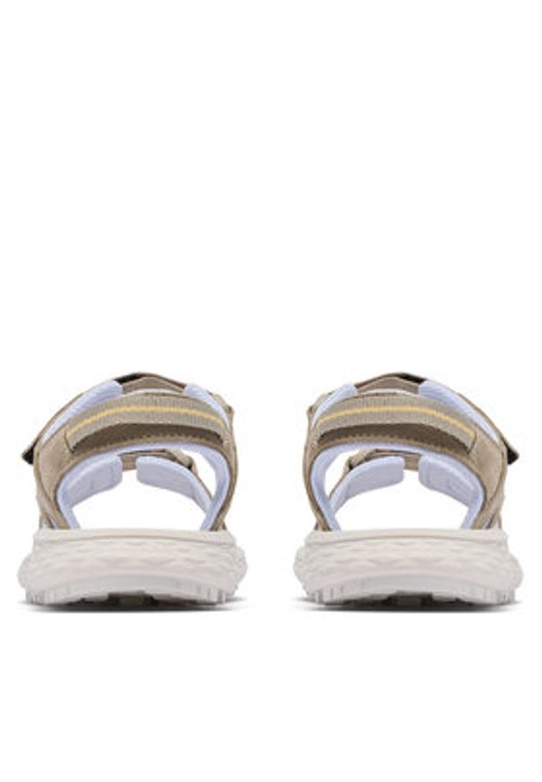 columbia - Columbia Sandały Konos Hiker 2-Strap 2121311 Brązowy. Kolor: brązowy. Materiał: materiał