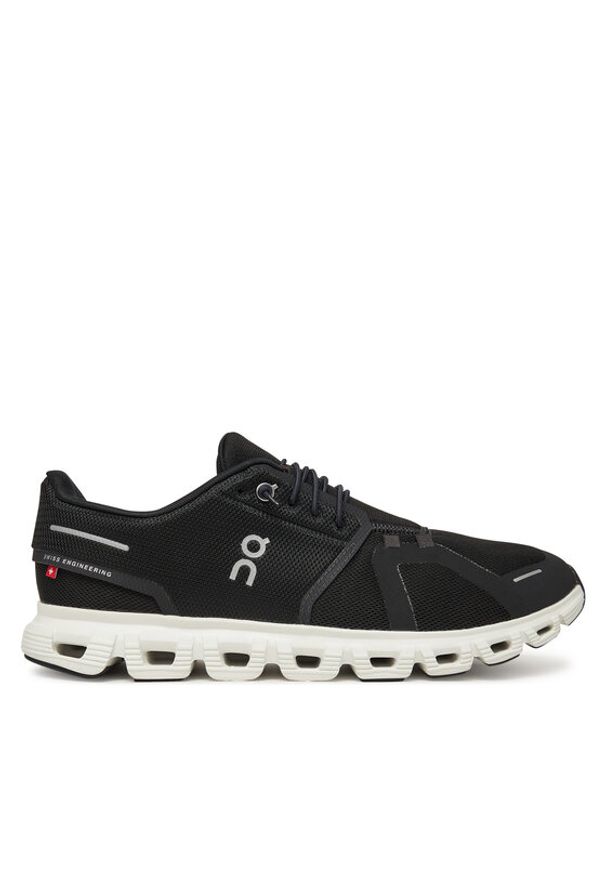 On Sneakersy Cloud 6 3MF10070299 Czarny. Kolor: czarny. Materiał: materiał