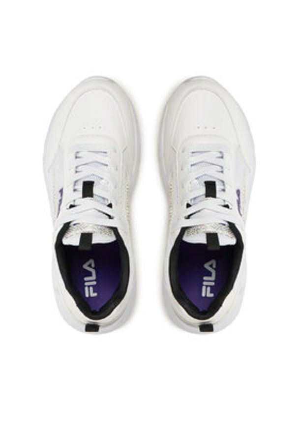 Fila Sneakersy Felice Wmn FFW0401.13070 Biały. Kolor: biały. Materiał: skóra