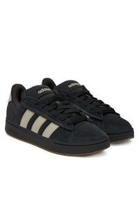 Adidas - adidas Sneakersy Grand Court Alpha JS3807 Czarny. Kolor: czarny. Materiał: zamsz, skóra #6