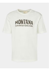 outhorn - Outhorn T-Shirt OTHAW23TTSHM0938 Biały Regular Fit. Kolor: biały. Materiał: bawełna #1