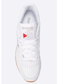Reebok Classic - Buty Classic 49803. Kolor: biały. Materiał: guma. Szerokość cholewki: normalna. Model: Reebok Classic
