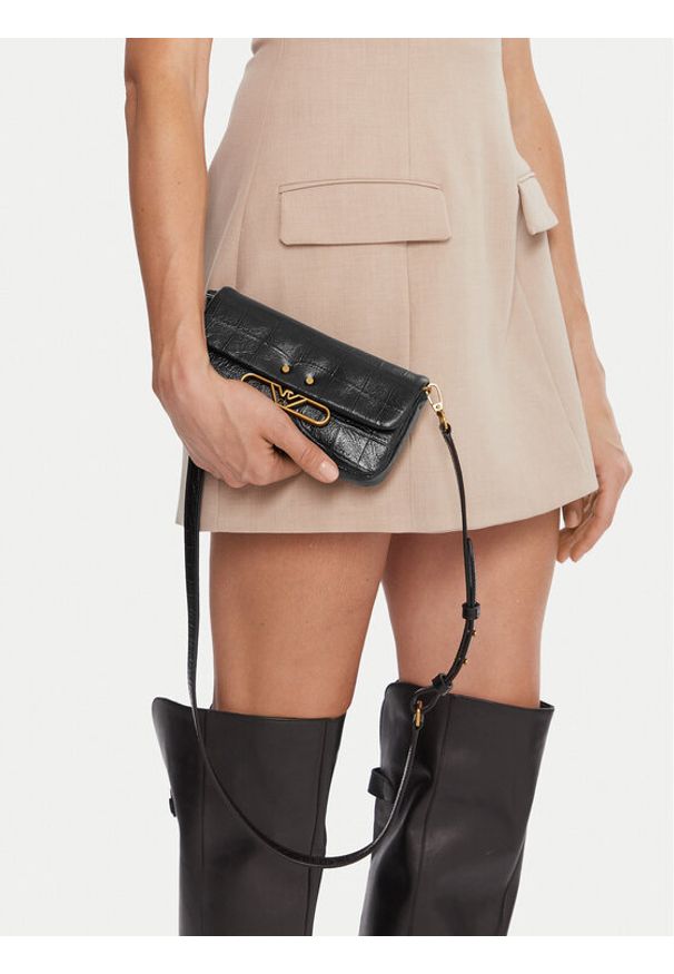 Emporio Armani Torebka EW002926 AF17666 UC001 Czarny. Kolor: czarny. Materiał: skórzane