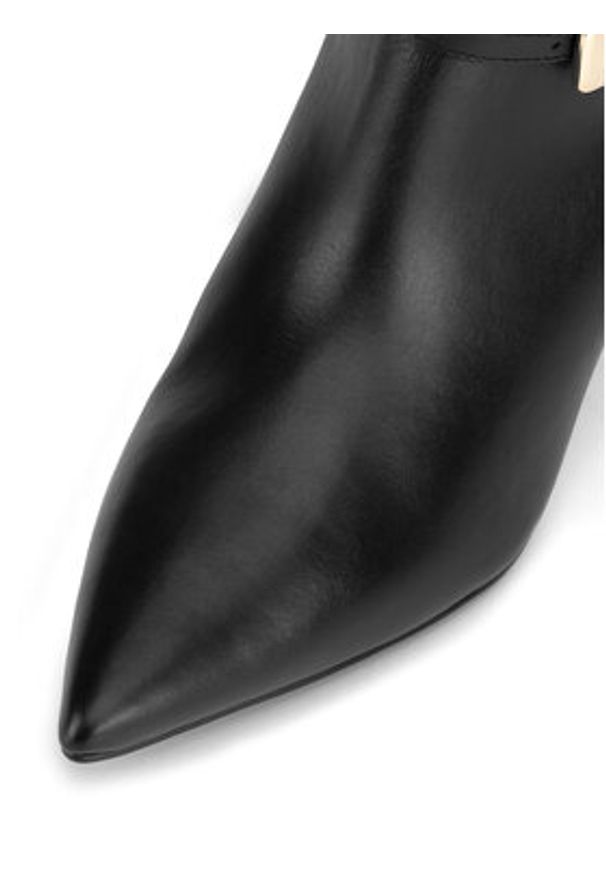 Gino Rossi Botki FLORIA-116035 Czarny. Kolor: czarny. Materiał: skóra