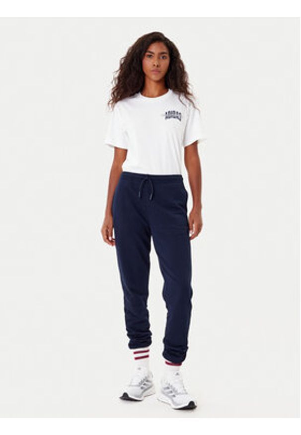 Adidas - adidas T-Shirt Collegiate Graphic JV8545 Biały Regular Fit. Kolor: biały. Materiał: bawełna