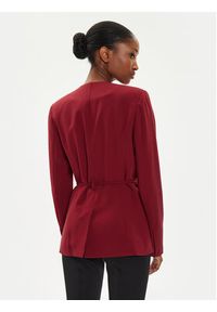 Calvin Klein Marynarka K20K207154 Czerwony Slim Fit. Kolor: czerwony. Materiał: syntetyk #5