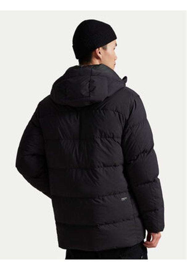 Polo Ralph Lauren Kurtka puchowa 710967773003 Czarny Regular Fit. Typ kołnierza: polo. Kolor: czarny. Materiał: syntetyk