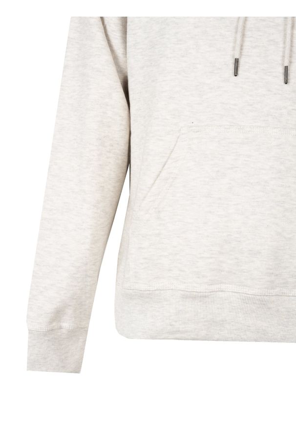 Champion Bluza "Hoodie" | HBGF89HY07718 | Mężczyzna | Szary. Okazja: na co dzień. Typ kołnierza: kaptur. Kolor: szary. Materiał: bawełna, poliester. Wzór: aplikacja. Styl: casual