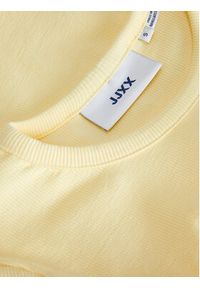 JJXX T-Shirt Florie 12217164 Żółty Slim Fit. Kolor: żółty. Materiał: bawełna #3