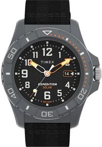 Zegarek Timex Zegarek męski TW2V40500 czarny. Kolor: czarny #1