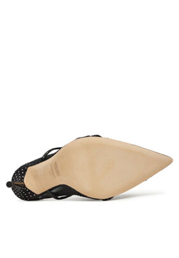 MALONE SOULIERS Klapki Maureen 100-351 Czarny. Kolor: czarny. Materiał: syntetyk, materiał