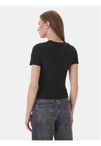 only - ONLY T-Shirt Val 15339774 Czarny Slim Fit. Kolor: czarny. Materiał: bawełna #3