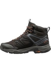 Buty trekkingowe męskie Helly Hansen Stalheim Ht. Wysokość cholewki: za kostkę. Zapięcie: sznurówki. Kolor: szary. Materiał: materiał, syntetyk, tkanina. Szerokość cholewki: normalna
