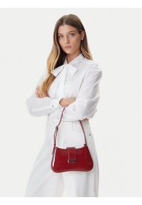 Emporio Armani Torebka EW001778 AF17287 U5068 Bordowy. Kolor: czerwony. Materiał: skórzane #1