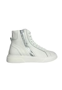 Valentino by Mario Valentino - VALENTINO Białe sneakersy HIGH-TOP. Kolor: biały