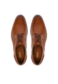 Clarks Półbuty CraftRemi Lace 26186389 Brązowy. Kolor: brązowy. Materiał: skóra #7