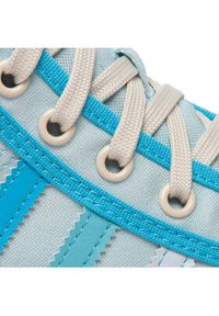 Adidas - adidas Buty Nizza Platform Mid GX4604 Niebieski. Kolor: niebieski. Materiał: materiał. Obcas: na platformie #8