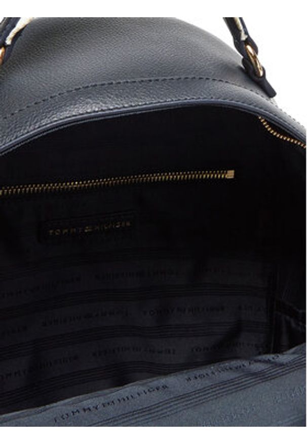 TOMMY HILFIGER - Tommy Hilfiger Plecak AW0AW17471 Granatowy. Kolor: niebieski. Materiał: skóra
