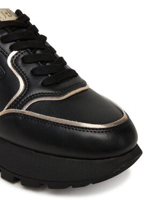 Liu Jo Sneakersy Amazing 25 BF5049 PX026 Czarny. Kolor: czarny. Materiał: skóra