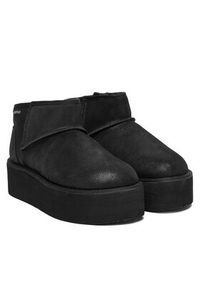 Karl Lagerfeld - KARL LAGERFELD Śniegowce Thermo KL48523 Czarny. Kolor: czarny. Materiał: zamsz, skóra #5