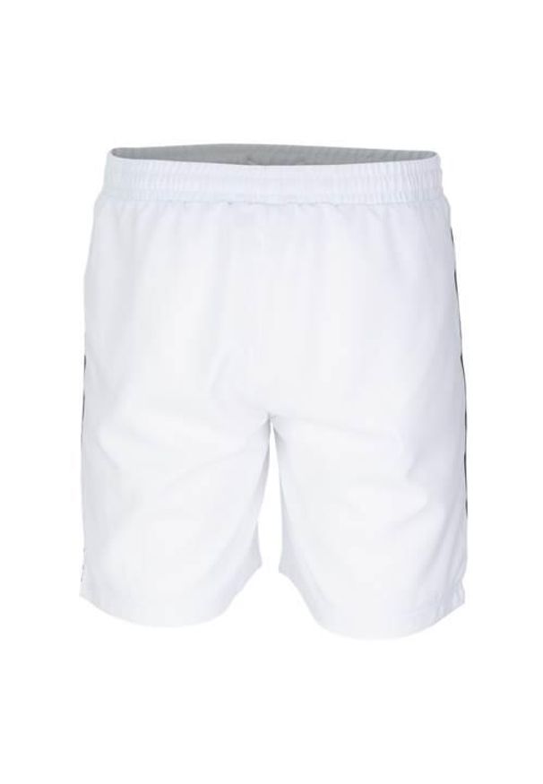 Spodnie treningowe męskie Fila Short Riley. Kolor: biały, wielokolorowy. Materiał: materiał, syntetyk. Długość: krótkie
