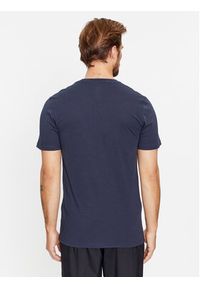 Helly Hansen T-Shirt Nord Graphic 62978 Granatowy Regular Fit. Kolor: niebieski. Materiał: bawełna