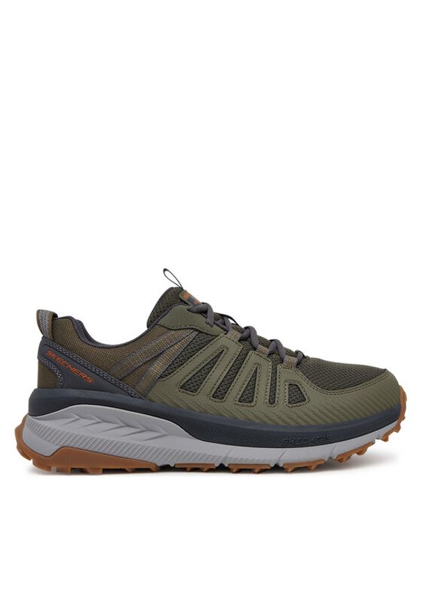 skechers - Skechers Trekkingi Switch Back-Venture Seeker 237686/GRMT Khaki. Kolor: brązowy. Materiał: materiał. Sport: turystyka piesza