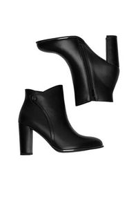 MEXX Botki MX/007C-WYL Czarny. Kolor: czarny. Materiał: skóra #4