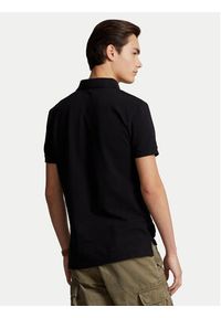 Polo Ralph Lauren Polo Core Replen 710795080 Czarny Slim Fit. Typ kołnierza: polo. Kolor: czarny. Materiał: bawełna #5