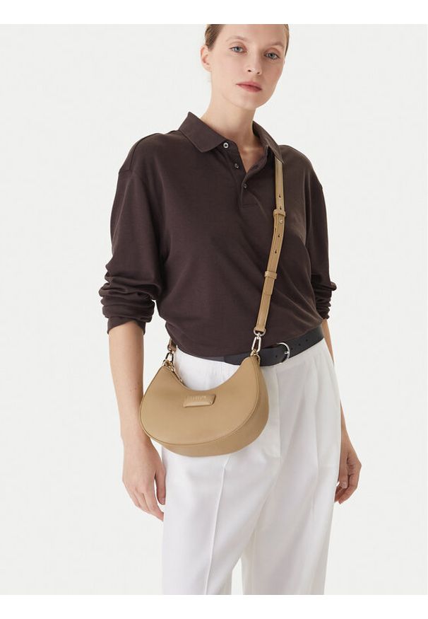 Lacoste Torebka NF5154AU Bordowy. Kolor: czerwony. Materiał: skórzane