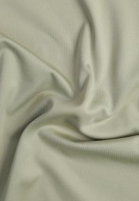 Renee - Jasnozielony Klasyczny T-shirt o Gładkim Wykończeniu Rhethine. Kolor: zielony. Materiał: jeans, zamsz. Długość: krótkie. Wzór: gładki. Styl: klasyczny #2