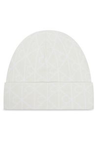 Calvin Klein Czapka LV04D8050G Écru. Kolor: kremowy. Materiał: wiskoza #2