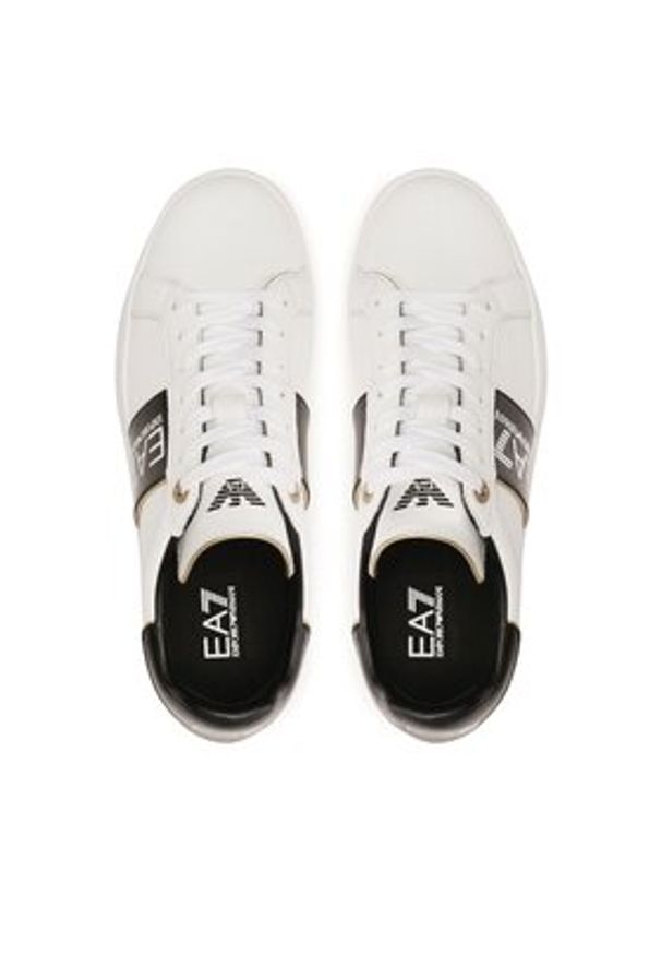 EA7 Emporio Armani Sneakersy X8X102 XK346 Q678 Biały. Kolor: biały. Materiał: skóra