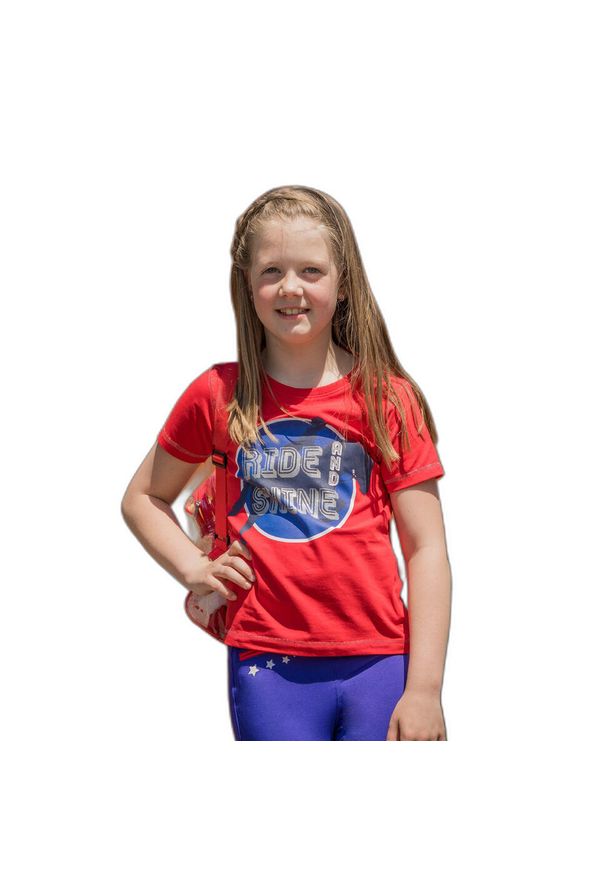 RED HORSE - Koszulka dla dzieci Red Horse Luxor Ss22. Kolor: czerwony