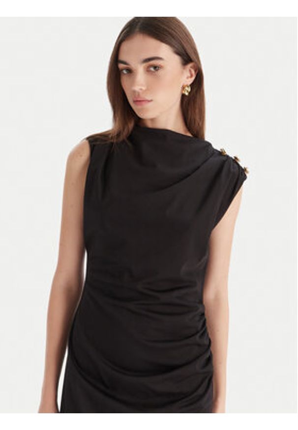 Marella Sukienka koktajlowa Scuola 2523626011 Czarny Slim Fit. Kolor: czarny. Materiał: syntetyk. Styl: wizytowy