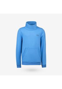 WEDZE - Bluza narciarska i snowboardowa dla dzieci Wedze 100. Kolor: niebieski. Materiał: dzianina, poliester, polar. Sezon: zima. Sport: snowboard, narciarstwo #1
