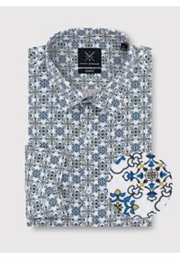 Pako Lorente - PAKO LORENTE – Koszula w kolorze białym w oryginalny wzór. Okazja: na co dzień. Kolor: biały. Styl: casual #1