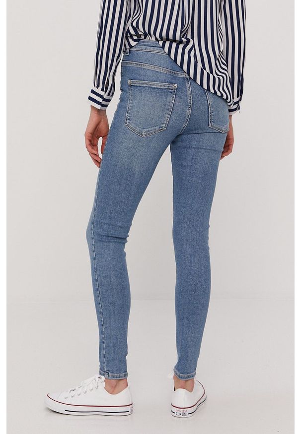 Vero Moda - Jeansy Sophia. Kolor: niebieski