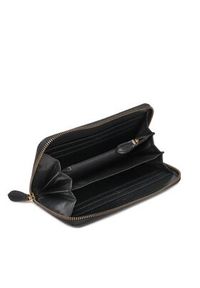 Pinko Duży Portfel Damski Ryder Zip Around PE 23 PCPL 100250 A0F1 Czarny. Kolor: czarny. Materiał: skóra