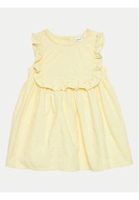 Name it - NAME IT Sukienka letnia Delana 13227285 Żółty Regular Fit. Kolor: żółty. Materiał: bawełna. Sezon: lato #1