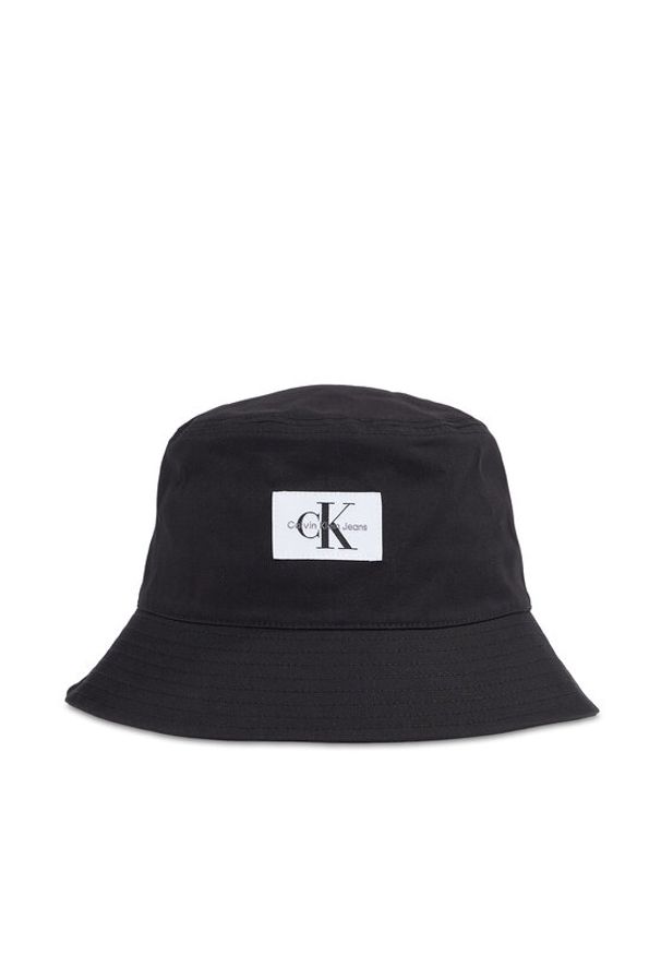 Calvin Klein Jeans Bucket K50K510790 Czarny. Kolor: czarny. Materiał: materiał, bawełna