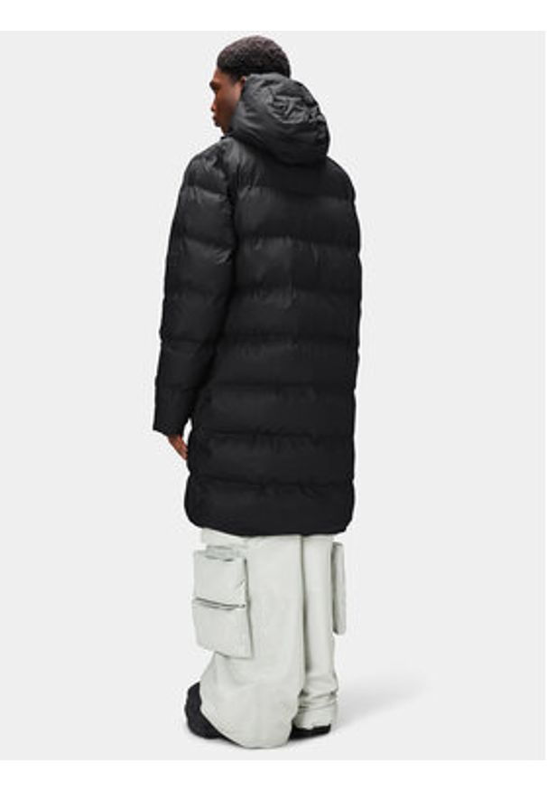 Rains Płaszcz zimowy 15130 Czarny Regular Fit. Kolor: czarny. Materiał: syntetyk. Sezon: zima