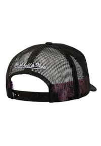 Czapka z daszkiem męska piłkarska Mitchell & Ness Inter Miami CF Trucker czarna. Kolor: czarny