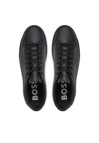 BOSS - Boss Sneakersy Rhys Tenn 50502869 Czarny. Kolor: czarny #3